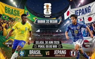 Brasil vs Jepang